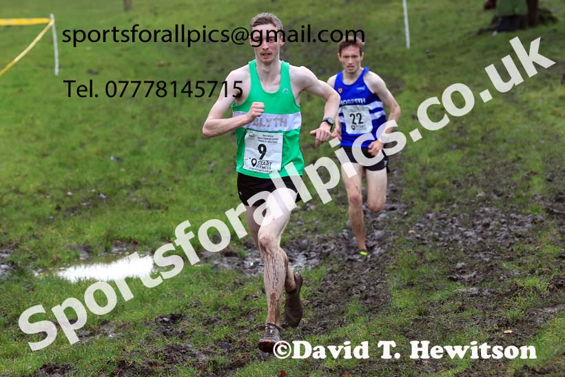 Senior mens 2023 NECAA Cross Country Relays, Thornley Hall Farm, Peterlee, County Durham. Photo: David T. Hewitson/Sports for All Pics